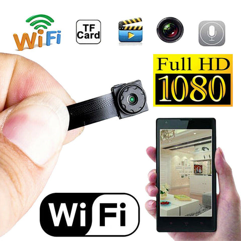 WiFi Camera Mini Spy DIY module HD with 32 GB Card rechargeable battery & antenna