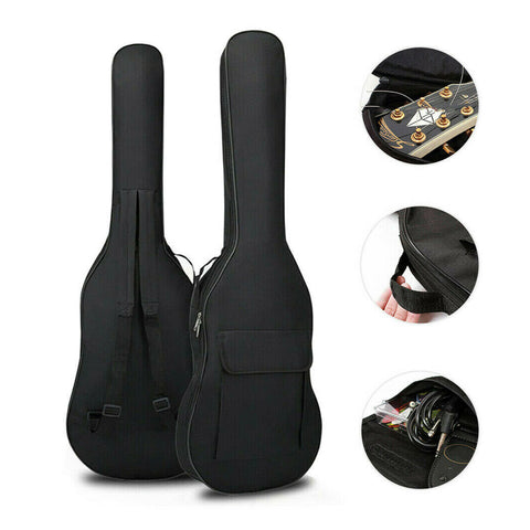 Electric Guitar Padded Bag Water Resistant with optional Free Guitar Cable or 4 Picks