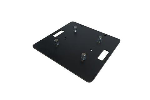 Event Lighting TB500ABK - 290mm Aluminium Spigot Box Truss Top Plate (500mm, black)