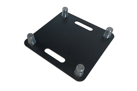 Event Lighting TB300ABK - 290mm Aluminium Spigot Box Truss Top Plate (300mm, Black)