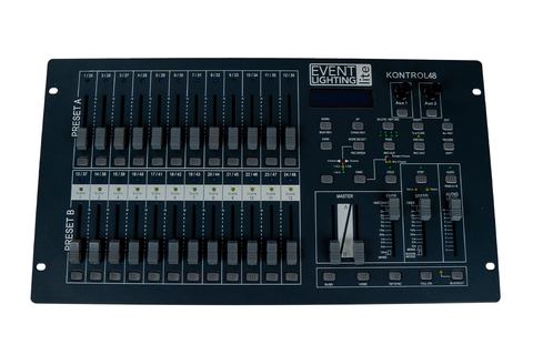 Event Lighting KONTROL48 - 48 Channel DMX controller