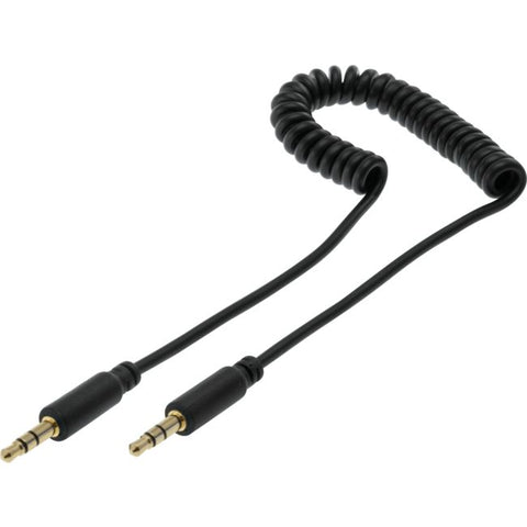 LA1092 STEREO 3.5MM  PLUG TO PLUG 1M CURLY LEAD PRO2