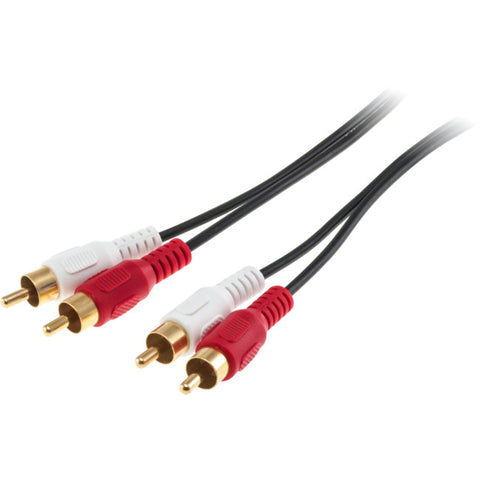 LA3020 3M 2X RCA PLUG STEREO LEAD 2X RCA PLUG TO 2X RCA PLUG PRO2