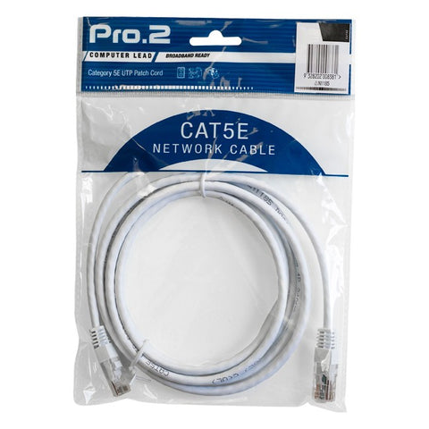 LC7231W 1M WHITE CAT5E PATCH LEAD PRO2