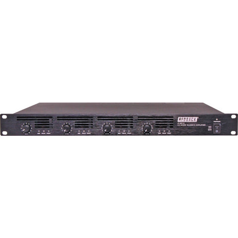 A4314 4x 240W CLASS D PA AMP REDBACK A4314