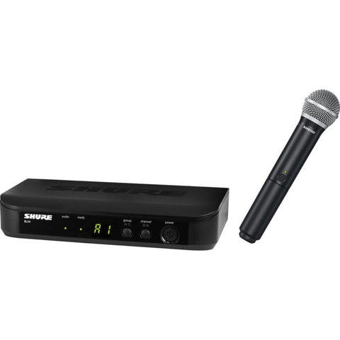 BLX24PG58-K14 WIRELESS HANDHELD MIC SYSTEM 614-638MHZ  AUTO SET-UP SHURE SHURE SHR-BLX24P58K14