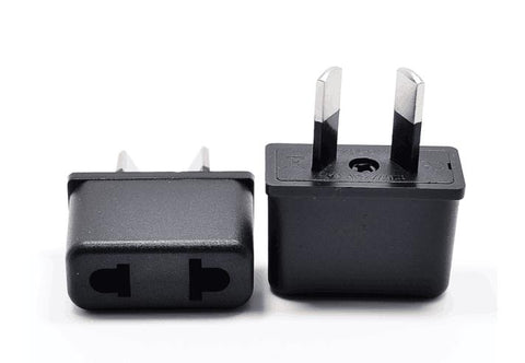 Travel Adapter Power Plug Universal  UK/US/EU to AU AUS Australian 2 pin  Converter SAA insulated pins