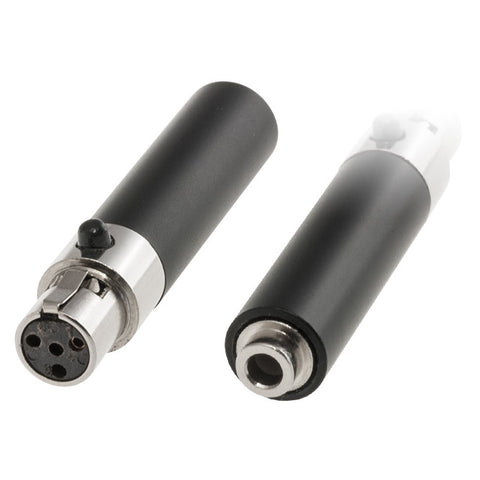 PD4936 MINI XLR 4P TO 3.5MM CONVERTER SHURE TO SENNHEISER 4M TO 3.5F DOSS 4M-3.5