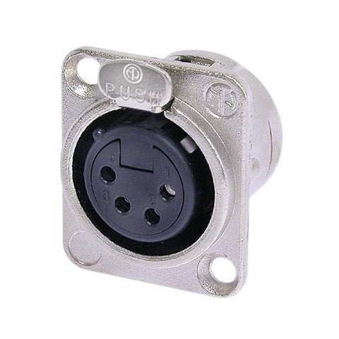 PD5682 4 PIN PANEL XLR SOCKET NEUTRIK NEUTRIK NC4FD-L-1