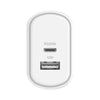 32WUCWC 32W USB-C PD Dual Port Wall Charger - White CYGNETT 33774628