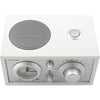 M3USBTWHT MODEL THREE BT - WHITE/ SILVER BLUETOOTH AM/FM CLOCK RADIO TIVOLI AUDIO M3USBTWHT