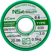 LF0.6SN100C.5K 0.6MM LEAD FREE SOLDER 500G NIHON SUPERIOR SN100C NIHON SUPERIOR SN100C060030500G