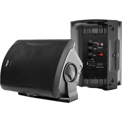 CLASS6AB 6.5" ACTIVE BOX SPEAKERS BLACK WINTAL 60W RMS 130W MAX WINTAL B-6A