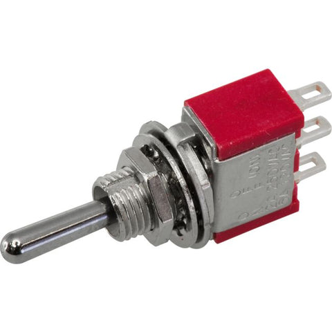 ST2065 MINI TOGGLE SWITCH SPDT-CO MOM - OFF - MOM 8014A