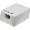 SM366IDC/WHT MINI 6P6C SURFACE MOUNT SOCKET RJ12 IDC PUNCH IN TERMINATION SM366IDC/WHT