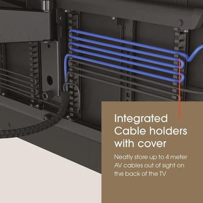 TVM7675 SIGNATURE SERIES 40"-77" 35KG MOTORISED WALL MOUNT MOTION MOUNT APP -3D LEVELLING VOGEL'S 43130589