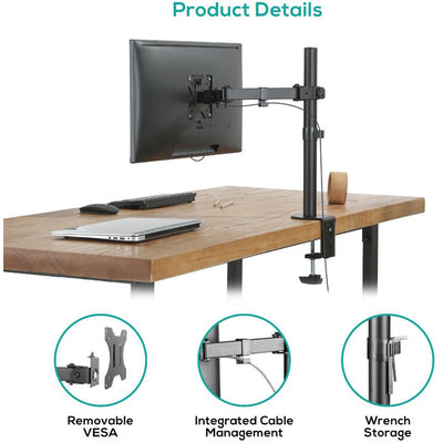 SC01K ACTIVIVA SINGLE MONITOR ARM DOUBLE JOINT MBEAT ACA-BMA-SC01K