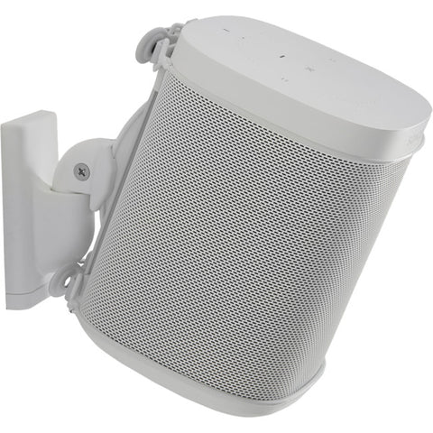 WSWM21W2 FOR SONOS ONE, PLAY1 & 3 SPKS SINGLE WHITE-SUITS MOST BRANDS SANUS WSWM21-W2