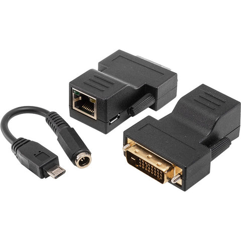 DE01ERK DVI OVER SINGLE CAT5 EXTENDER UP TO 50M 1080p 70M 1080i DE01ERK