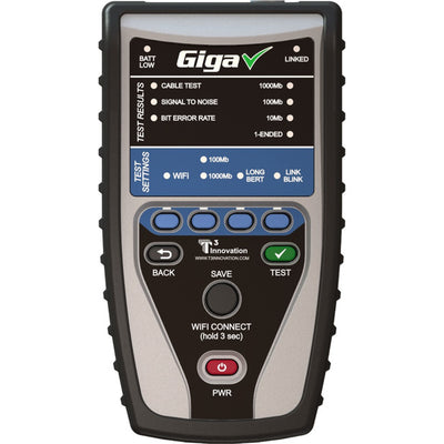 GIGTEST GIGTEST ETHERNET SPEED TESTER T3 T3