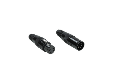 Event Lighting DMX Connectors - 3 Pin & 5 Pin XLR Connectors