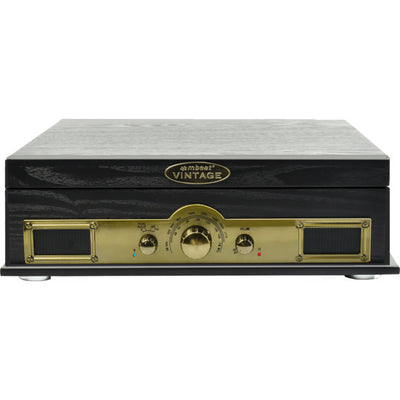 USBTR98 VINTAGE USB TURNTABLE RECORDER BLUETOOTH SPK AM FM RADIO MBEAT MB-USBTR98