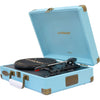 TR96BLU VINTAGE TURNTABLE WITH BT BLUE WOODSTOCK II MBEAT MB-TR96BLU