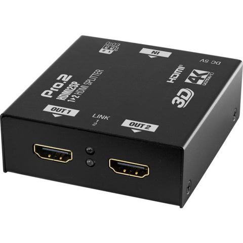 HDMI2SP 2 WAY HDMI SPLITTER 1 IN 2 OUT 3D 4K2K COMPATIBLE PRO2 SX-SP142E-HD4K2K