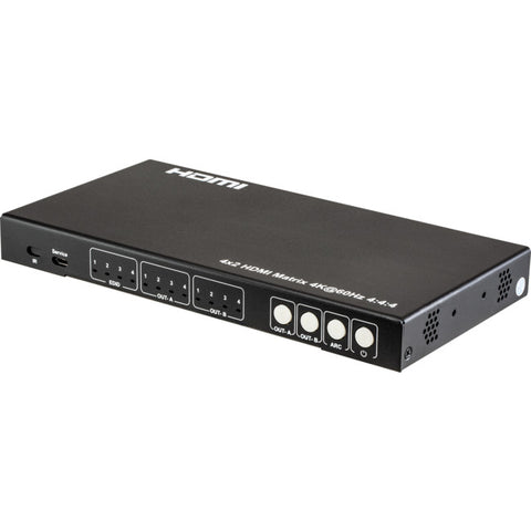 HDMIMX42ARCV2 4X2 HDMI 18G MATRIX SWITCHER ARC SPDIF/AUDIO EXTRACTION PRO2 MX15