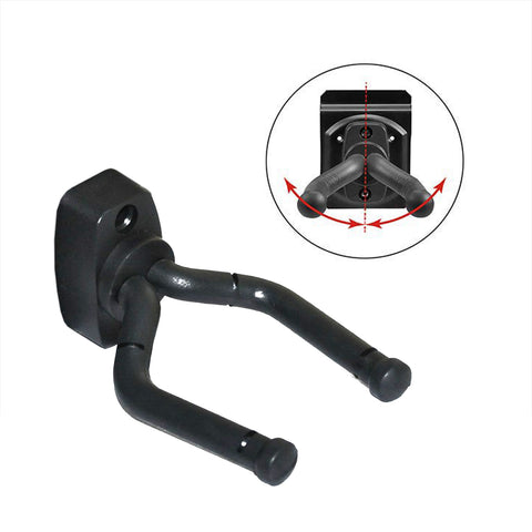 Heavy Duty Rubber Guitar Stand Wall hanger for slat wall and dry wall