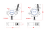 Event Lighting CLAMPP50 - Aluminium Pipe Clamp