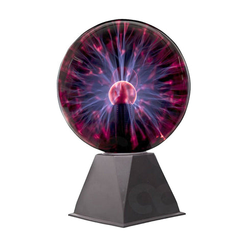 True Big 8 inch 20 cm Glass Gorgeous Nebula Plasma Ball Lamp Sound Sensitive the Best Science Toy Nightlight for Kids