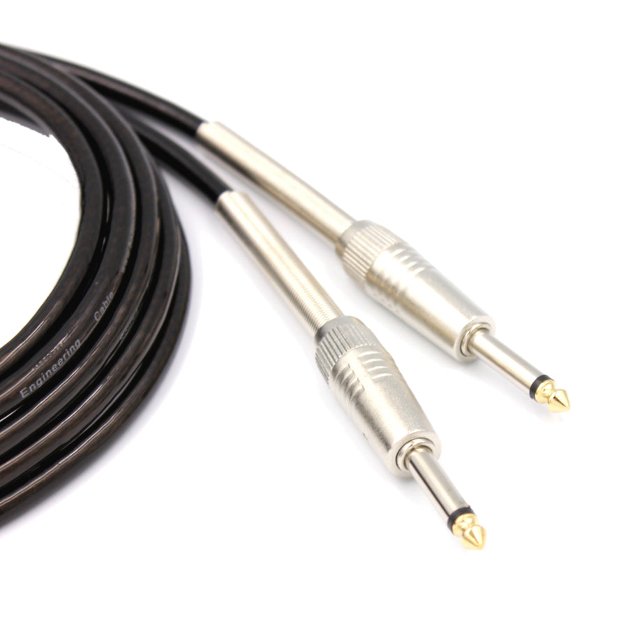 Guitar Lead Amp Cable 6.35mm 1/4 Inch Mono Jack Plug 6.3mm
