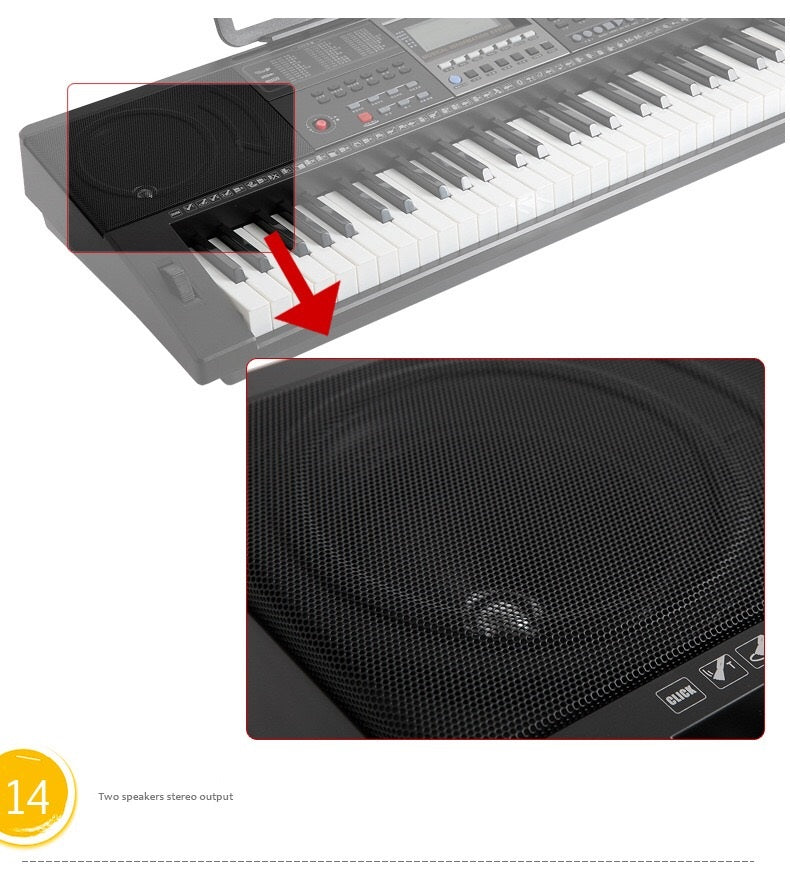 Piano keyboard with bluetooth deals and usb