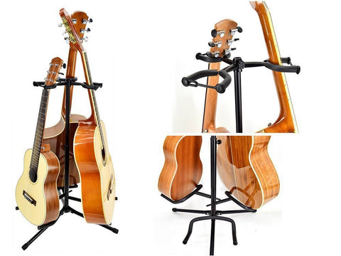 3 Guitar Stand Acoustic Electric Classical 3-way Instrument Stand