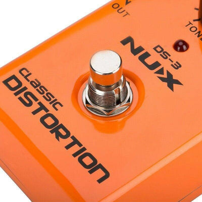 Guitar Effect Pedal Classic Distortion NUX DS-3 True Bypass NEW