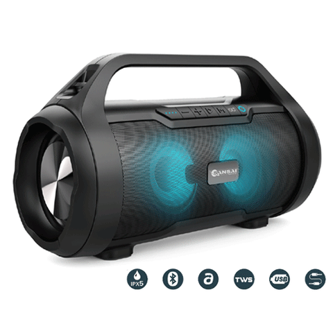 Portable Outdoor Boombox Bluetooth Speaker SANSAI BT-177P