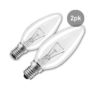 E14 Globe Warm White – 2 Pack SANSAI GL-AE1425