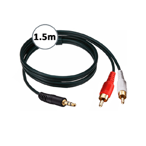 Stereo Plug to 2RCA 1.5M SANSAI CK8017G