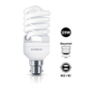 25W Warm White Spiral Energy Saving Globe SANSAI GL-SP/25W-B22