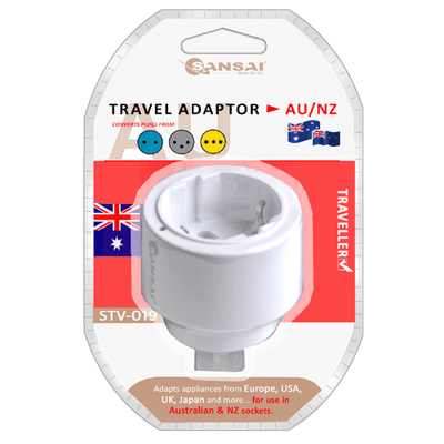 International Travel Adaptor SANSAI STV-019