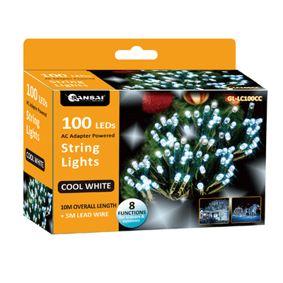 LED String Party Lights SANSAI GL-LC100CC