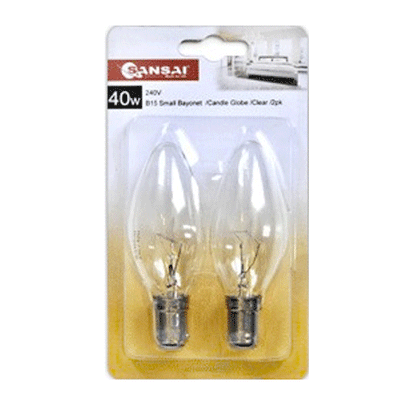 E14 Globe Warm White – 2 Pack SANSAI GL-AE1425