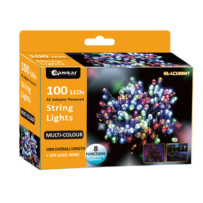 LED String Party Lights SANSAI GL-LC100MT