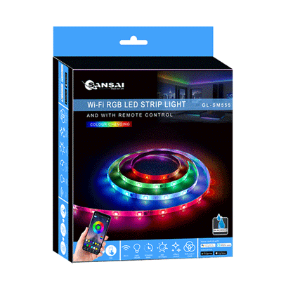 Wi-Fi RGB LED Strip Light SANSAI GL-SM555