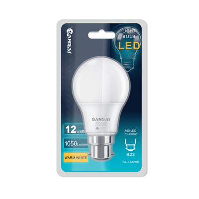 12W LED LIGHT BULB SANSAI GL-LA608B