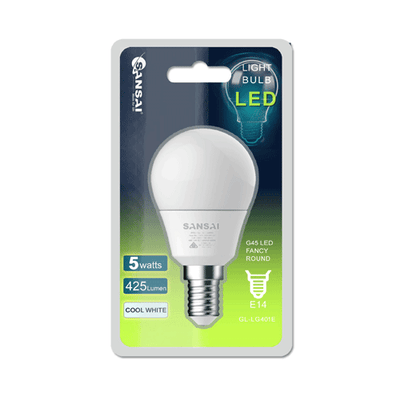 5W Led Light Bulb Sansai GL-LG401E