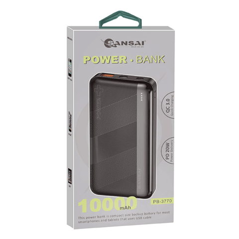 10000mAh Power Bank SANSAI PB-3770