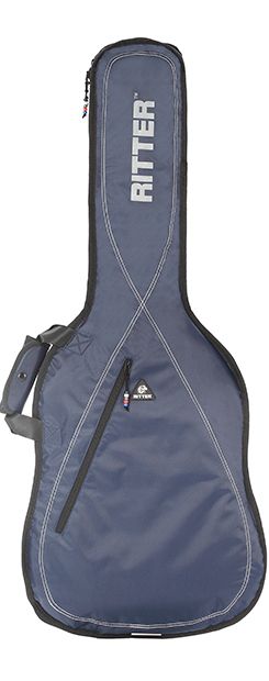 Electric Guitar Gig Bag Ritter RGP2-E/BLW Navy-Light Grey-White Padded Case