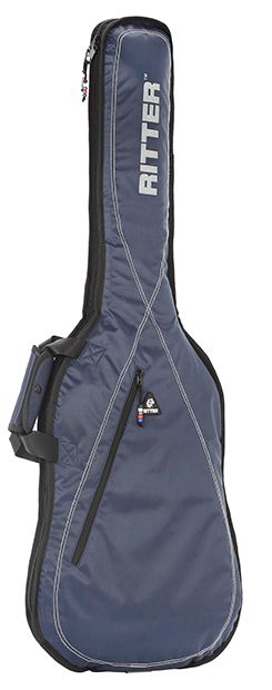 Electric Guitar Gig Bag Ritter RGP2-E/BLW Navy-Light Grey-White Padded Case